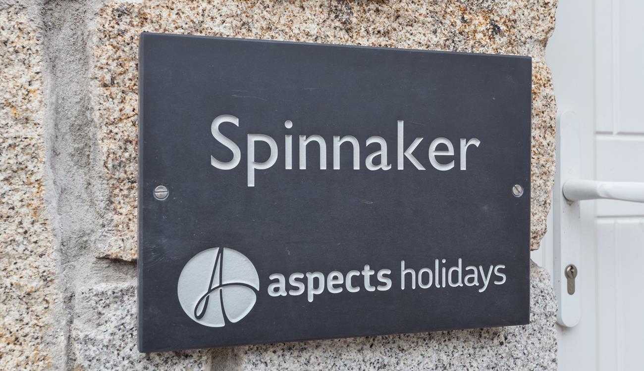 You will know you have arrived when you see the Aspects slate sign.