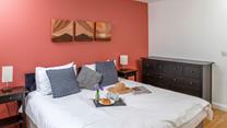 Bedroom 1 can be made up as a super king or a twin.