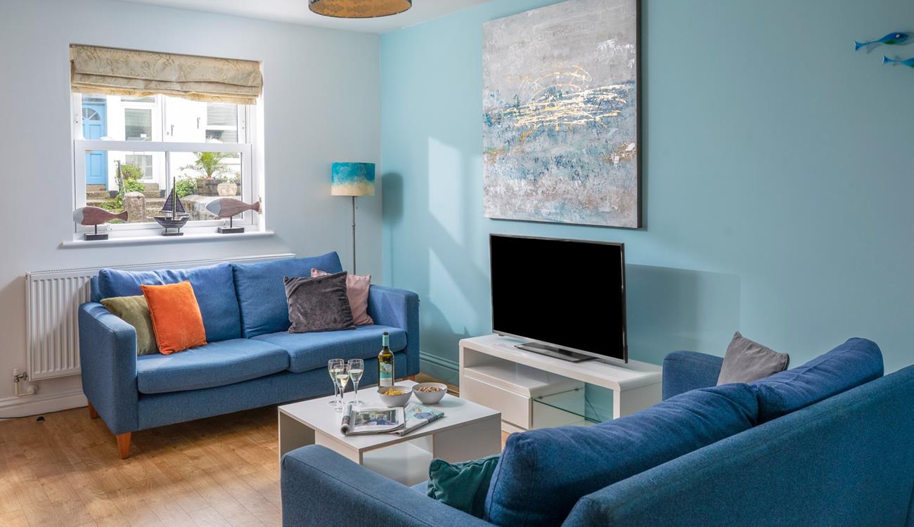 A seaside sanctuary, Spinnaker is a short walk from the bustling St Ives harbourside.