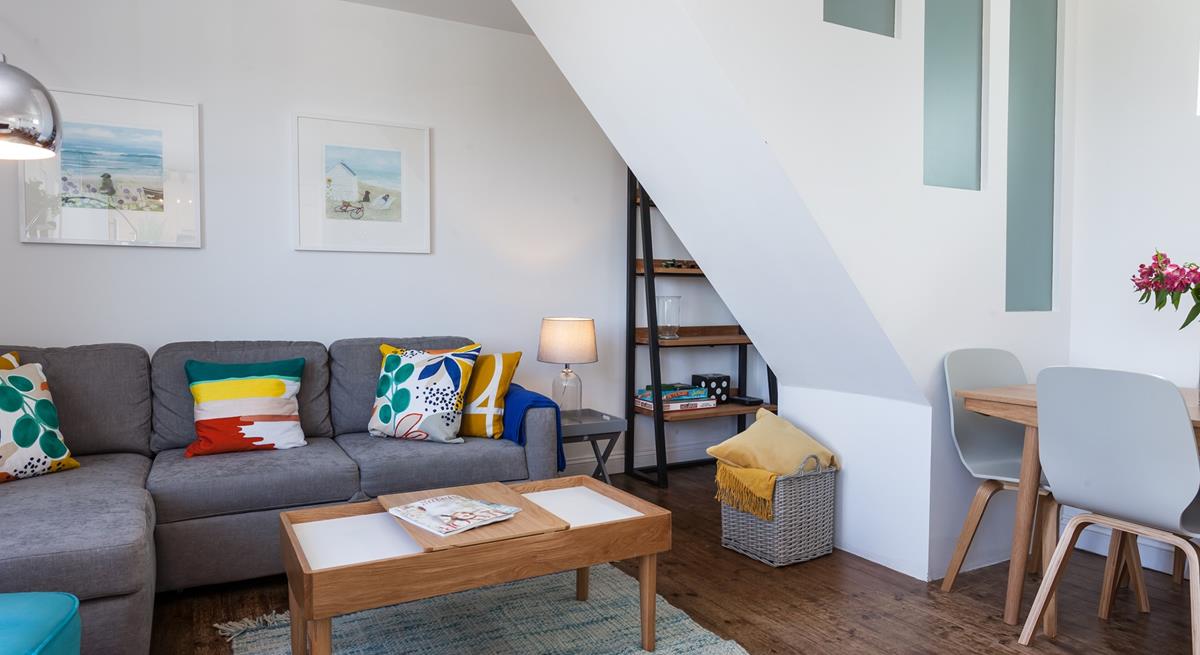 Return from wandering the cobbled streets in St Ives to snuggle up on the sofa.