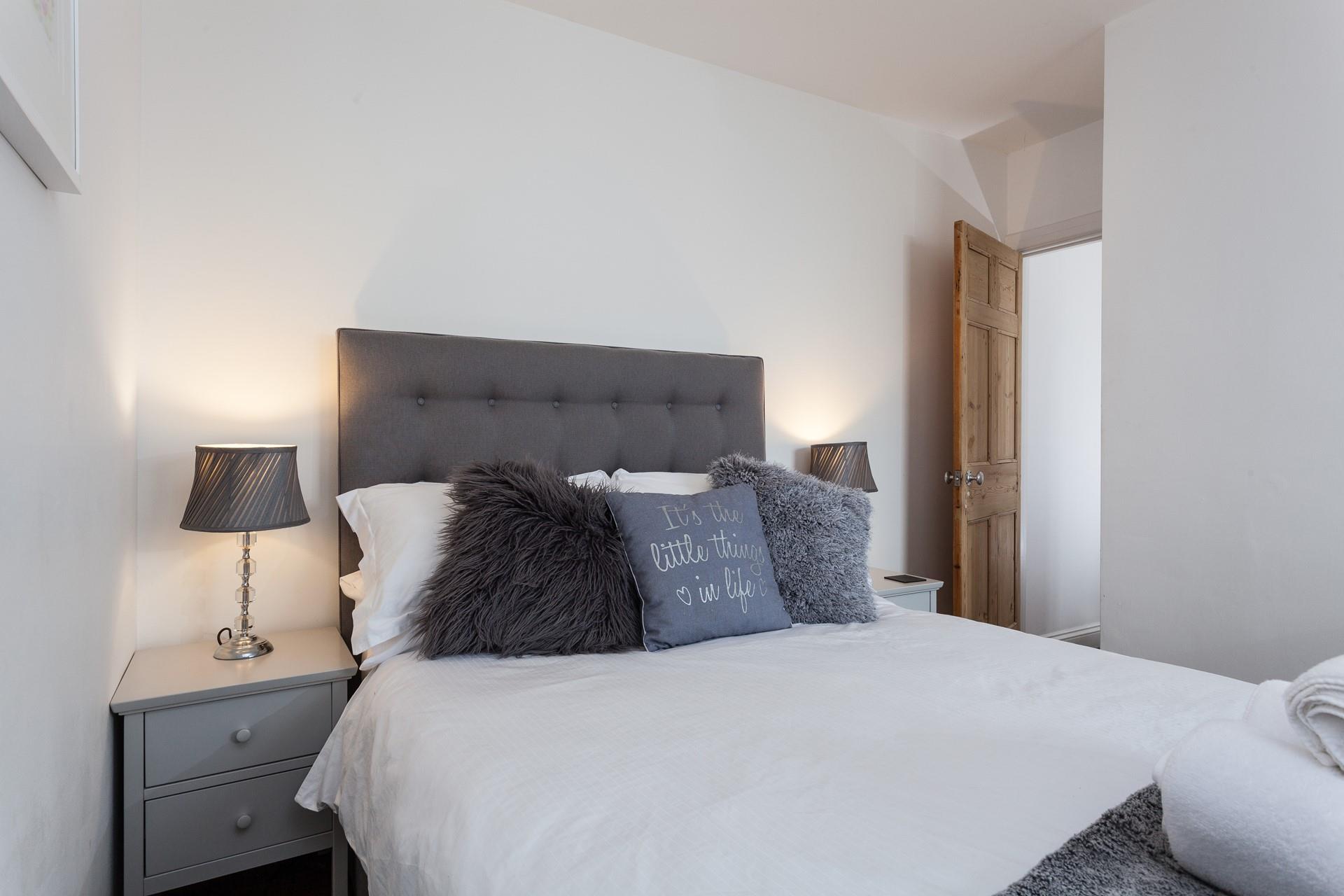 Bedroom 1 has a cosy double bed to tuck into each evening.