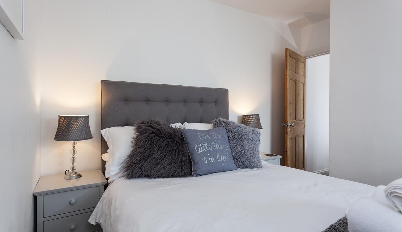 Bedroom 1 has a cosy double bed to tuck into each evening.