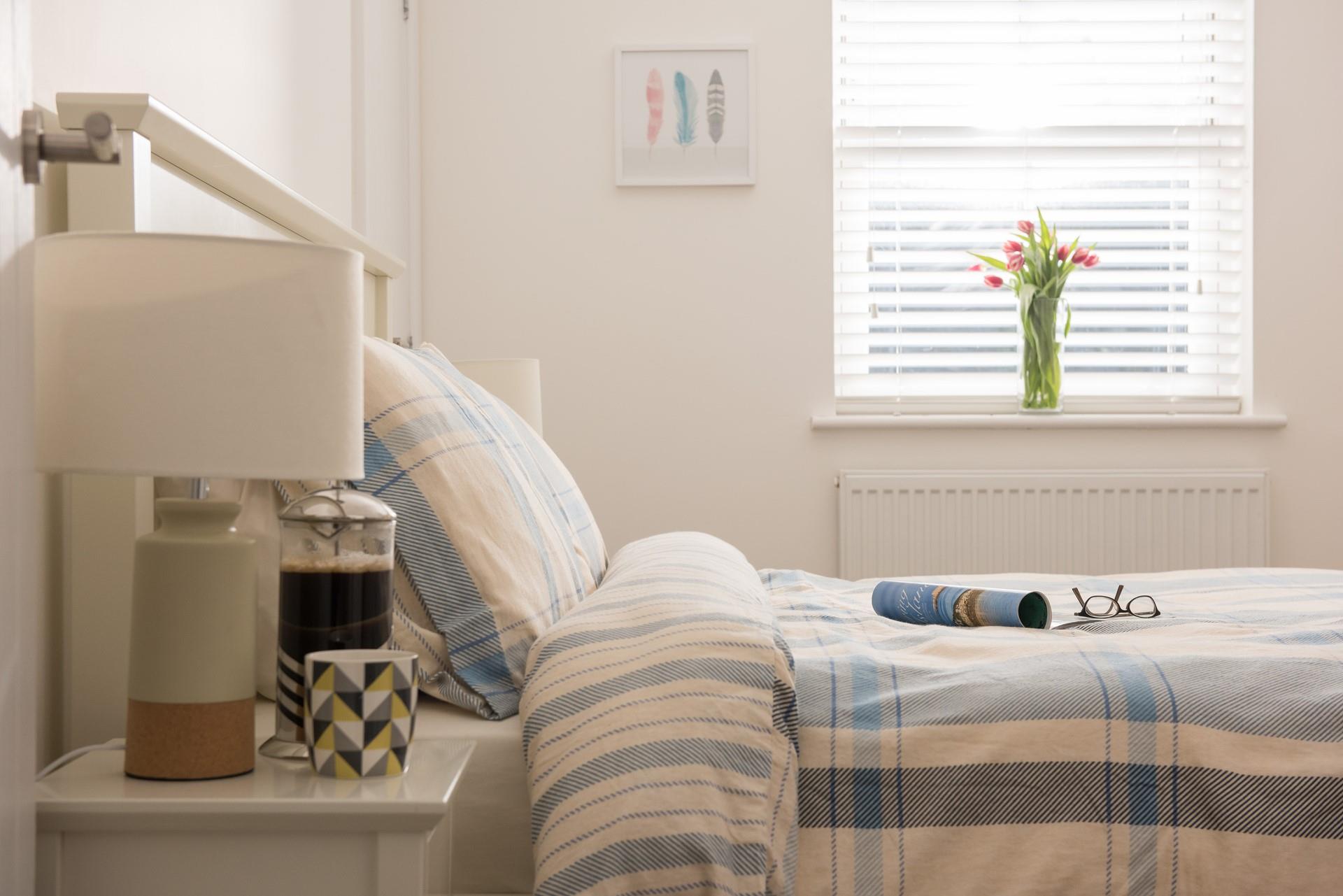 Indulge in a lie-in and have your first mug of coffee whilst tucked up in bed!