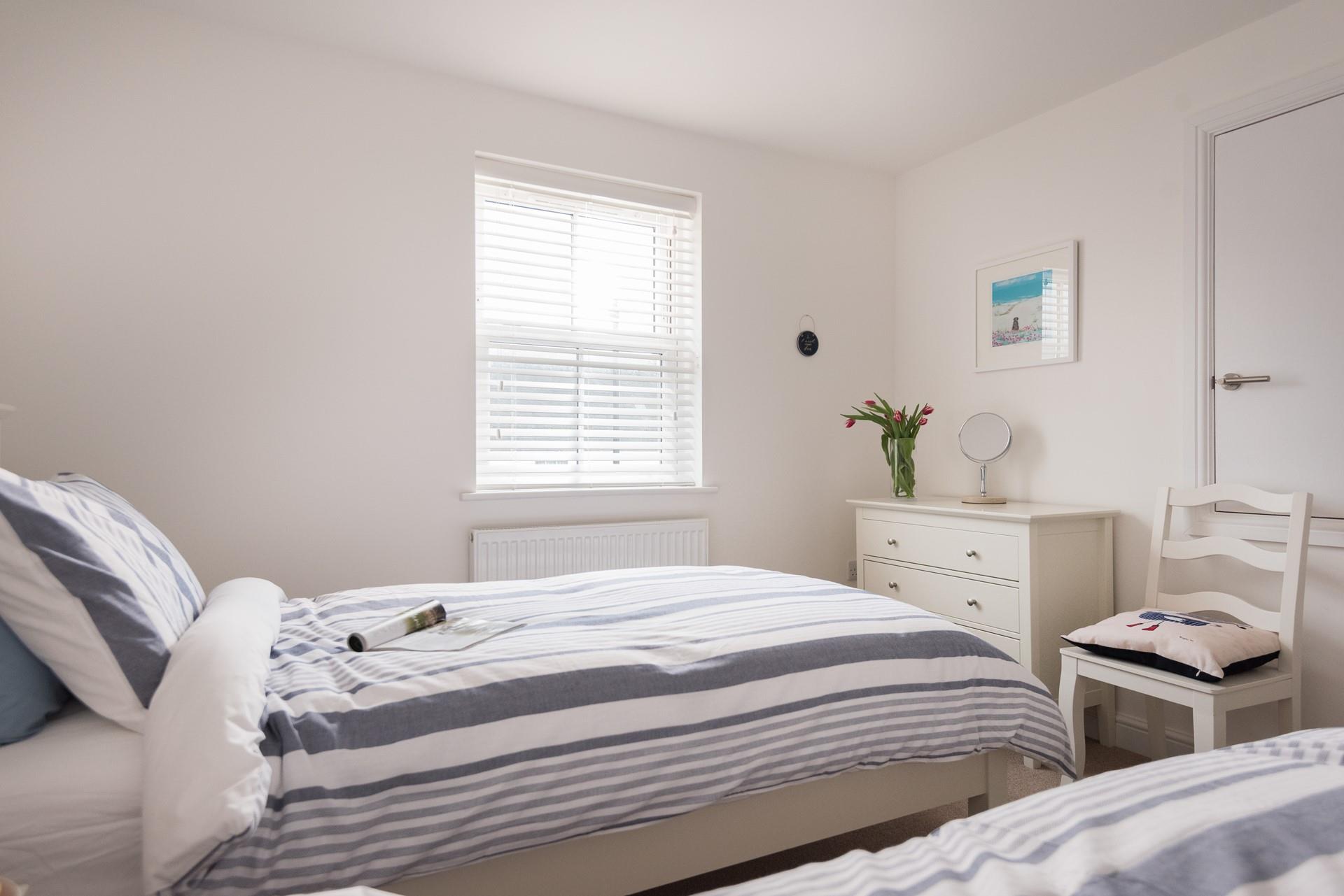 Charming seaside decor reminds you that you're never far from the sea in Cornwall!