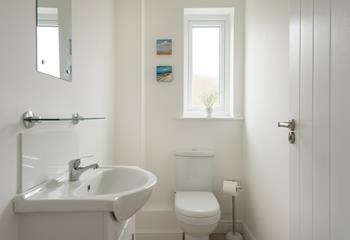 The property benefits from a handy cloakroom, ideal for families.