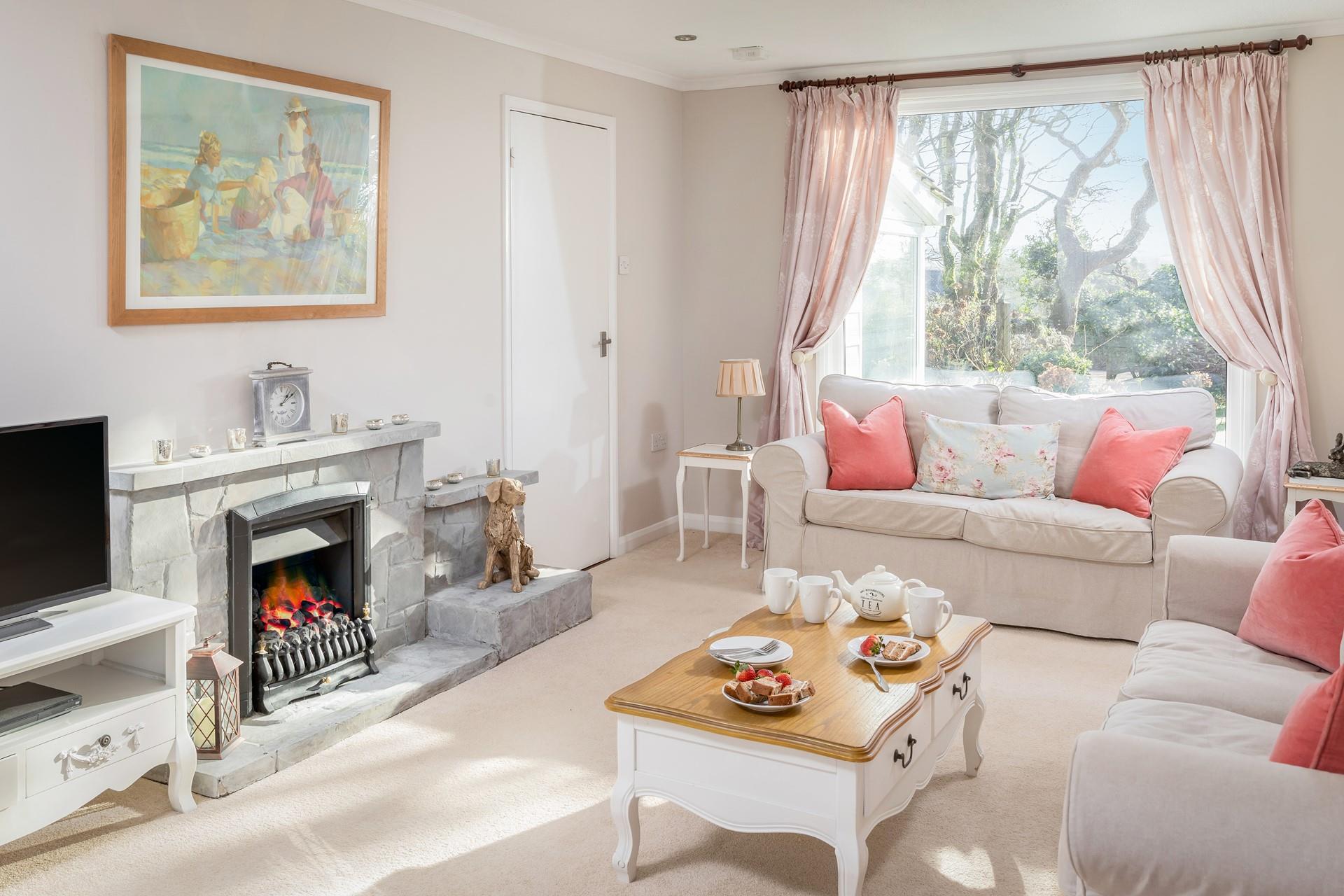 Why not spend a lazy afternoon curled up in the lounge with a good book and your favourite snacks?