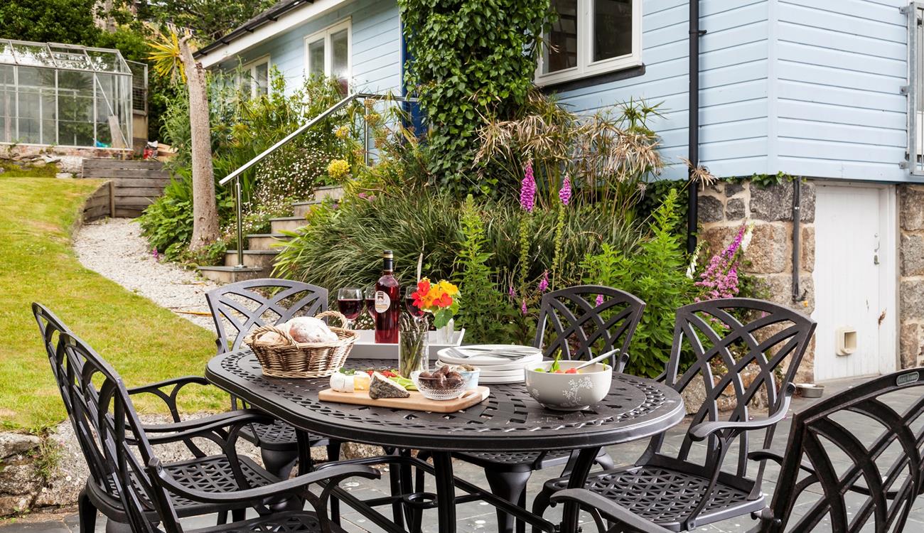 The perfect spot for al fresco dining. 