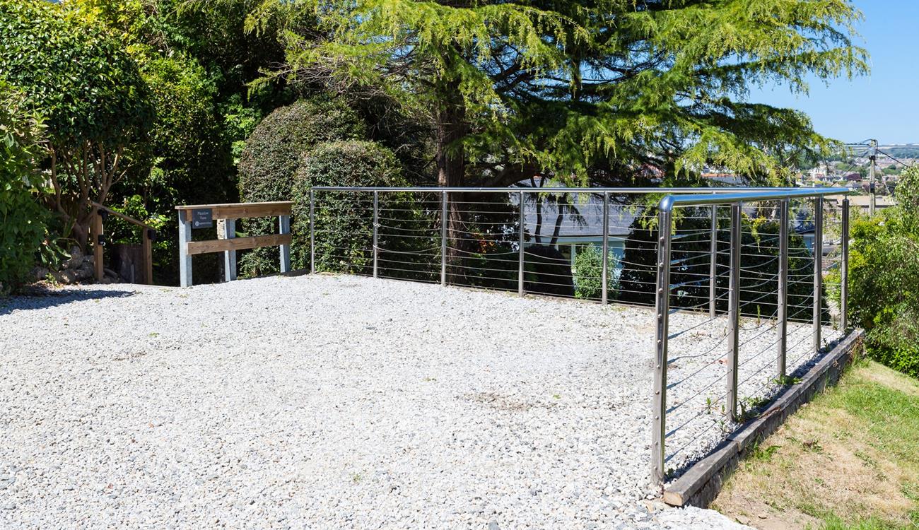 Meadow View has its own parking space making it easy to explore Cornwall or just forget about the car for the week!