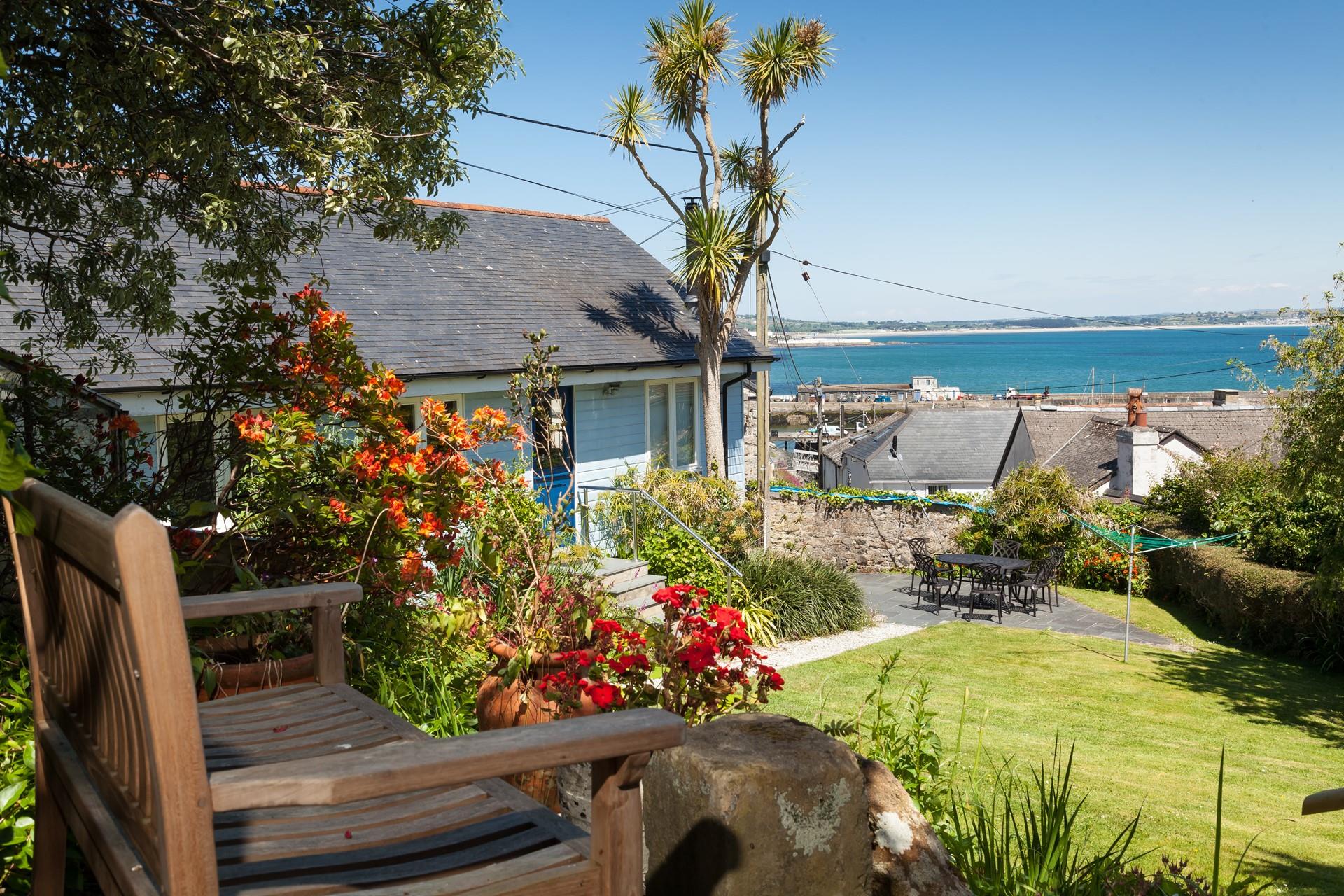 Sit in the leafy garden and listen to the birds tweeting whilst you sip your morning cuppa.