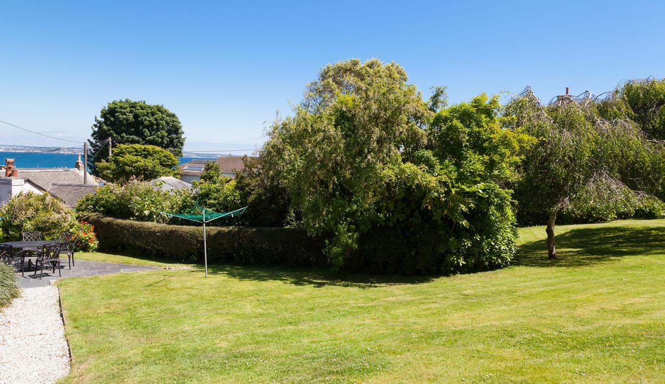 Spend evenings relaxing in your garden with a drink in hand.