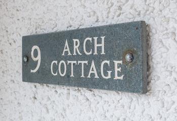 You can bring your furry friend along with you to Arch Cottage too!