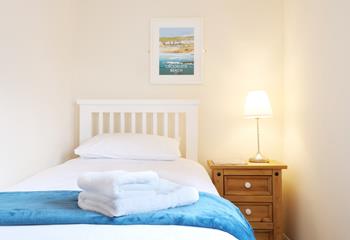 Tuck the little one into the single bed after a busy beach day.