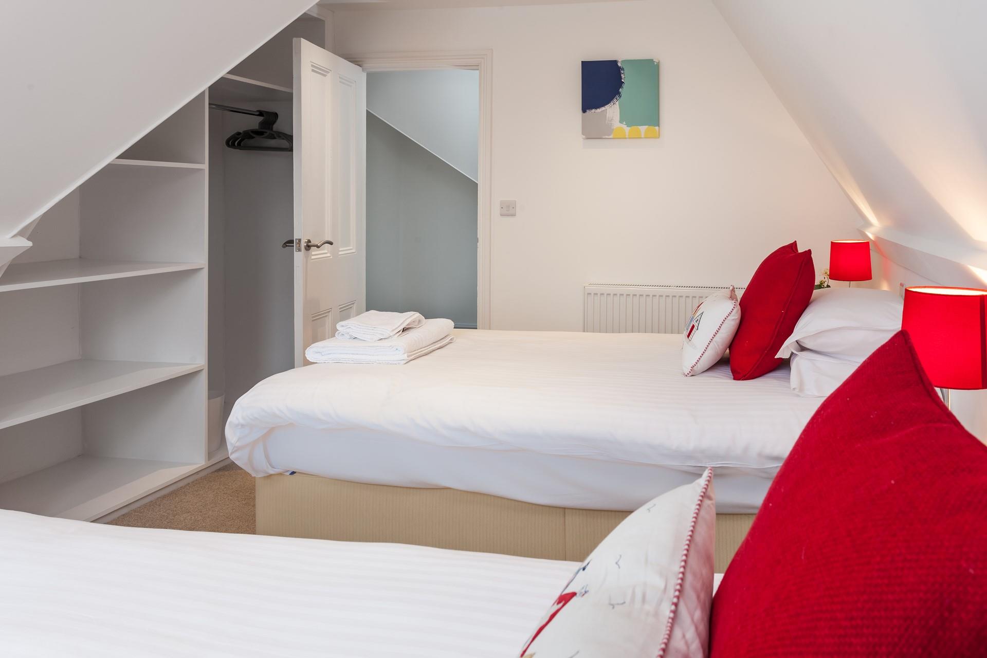 Sip the first cuppa of the day in bed whilst you discuss the day's adventure.