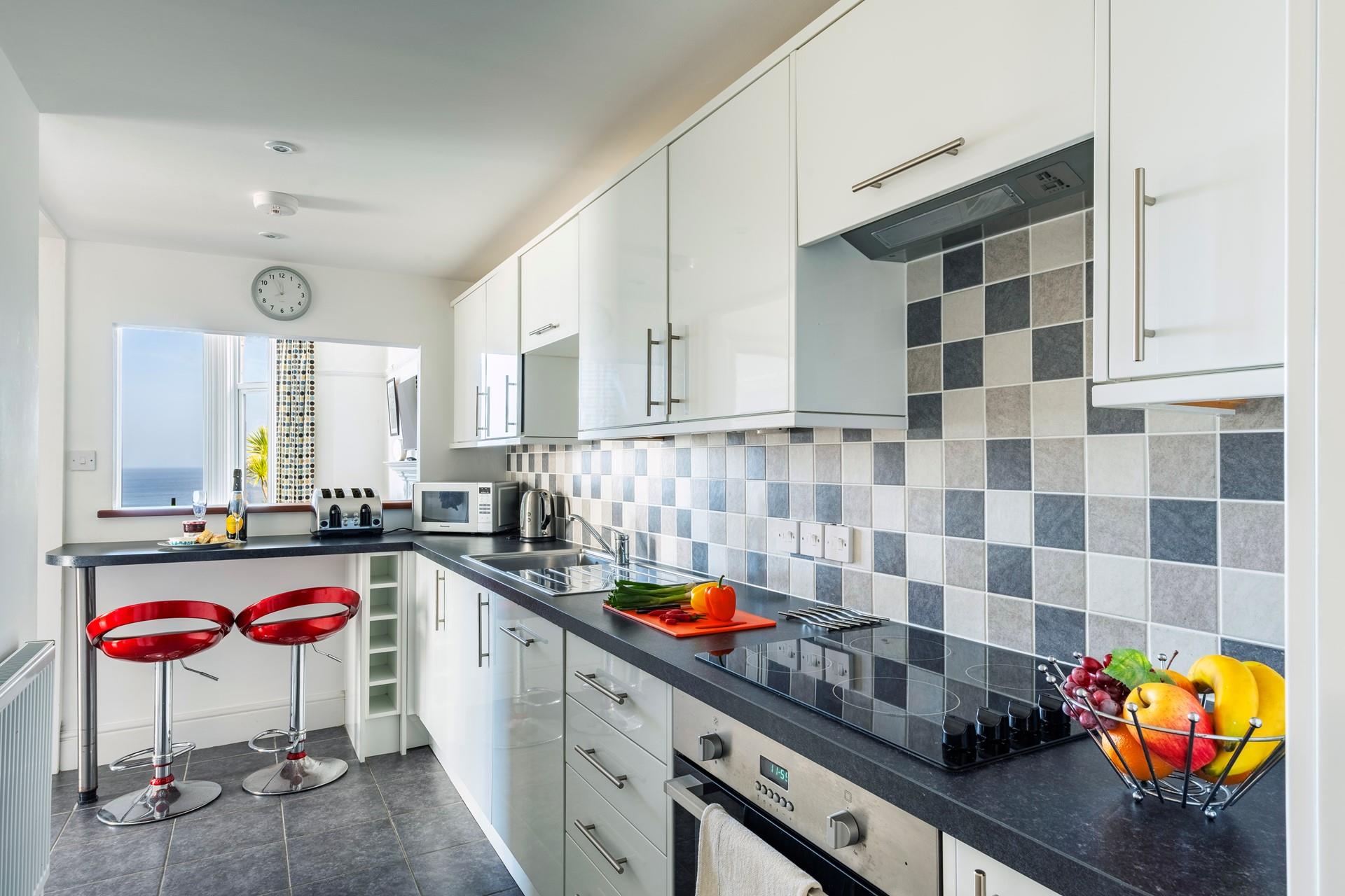 Enjoy a hearty breakfast at the breakfast bar and then head out for a beach day.