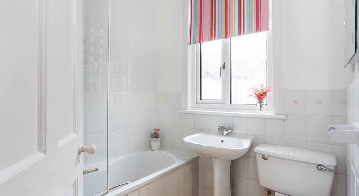 Wash away the day in your shower or soak in a hot bubble bath.