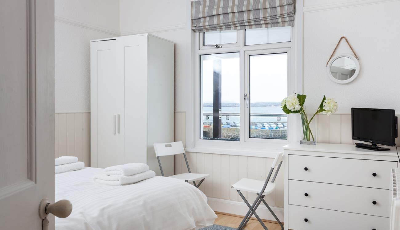 Watch the sun go down outside your window in the comfort of your bed.