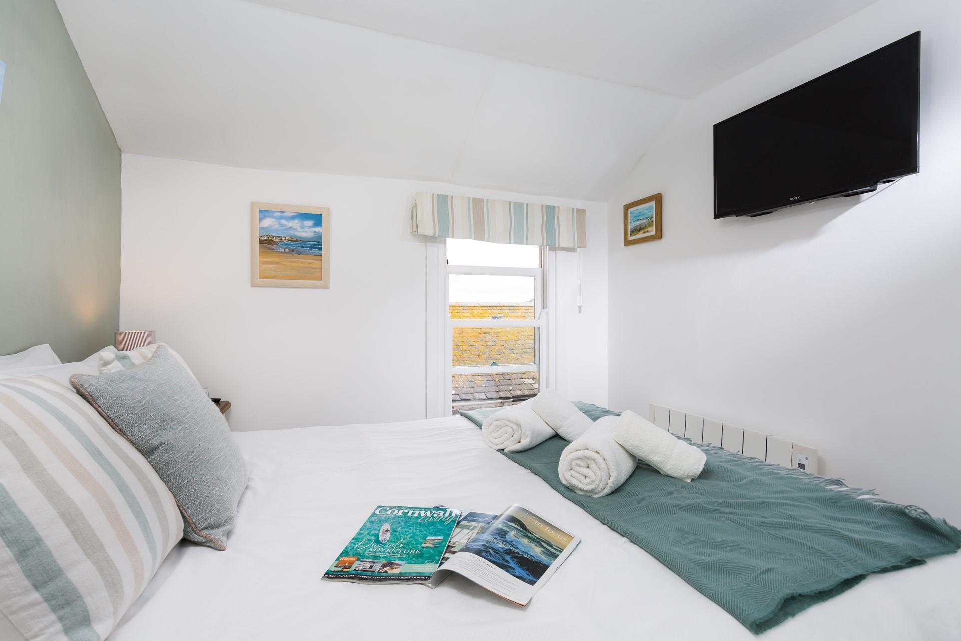 Take breakfast back to bed and spend a chilled morning before heading out to explore St Ives.