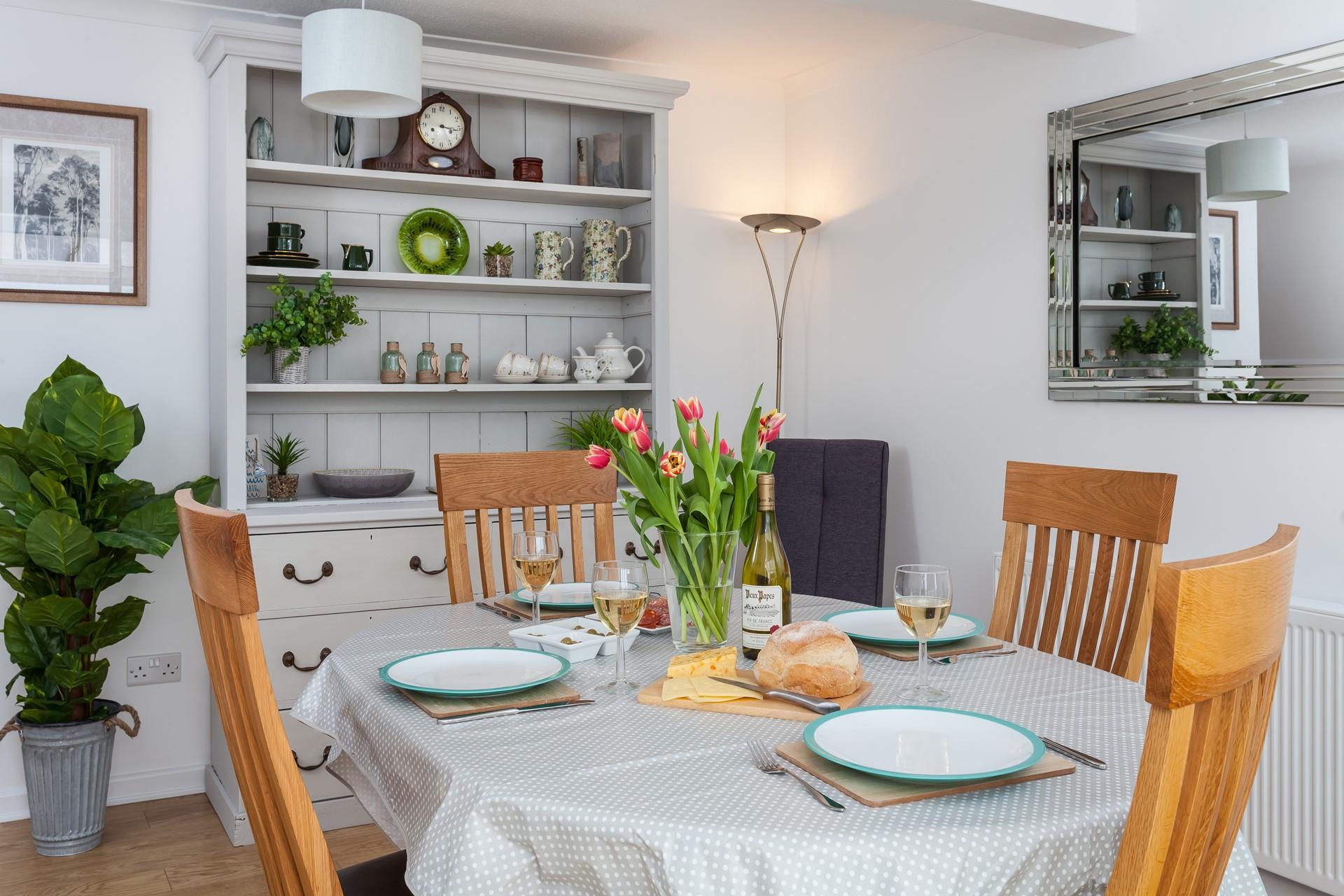 Tuck into a hearty breakfast to start the day right.