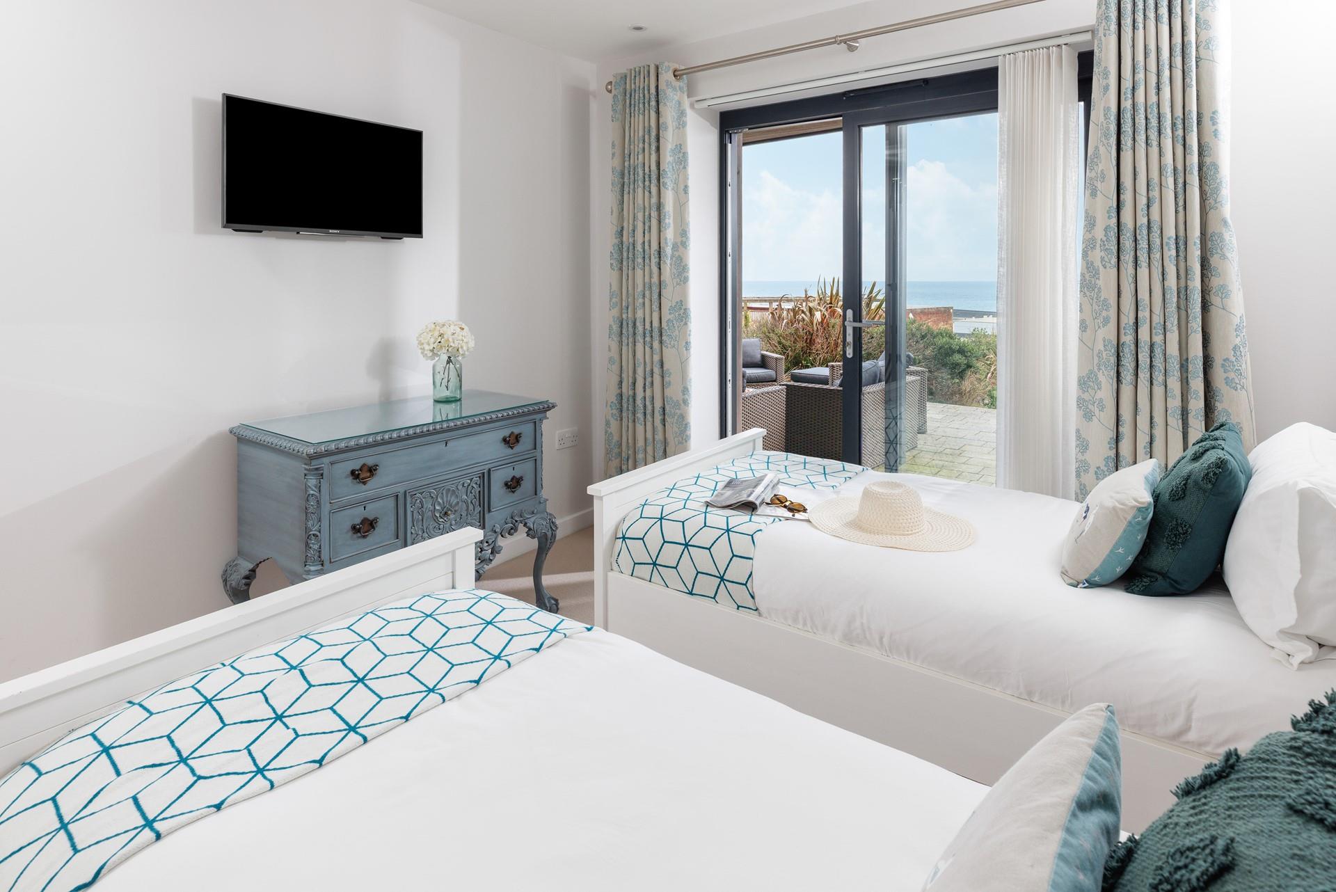 Slide open the patio doors and let the warm summer breeze in.