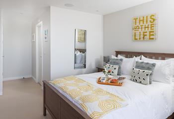 Hints of the seaside in the form of sweet decor are scattered throughout the property.