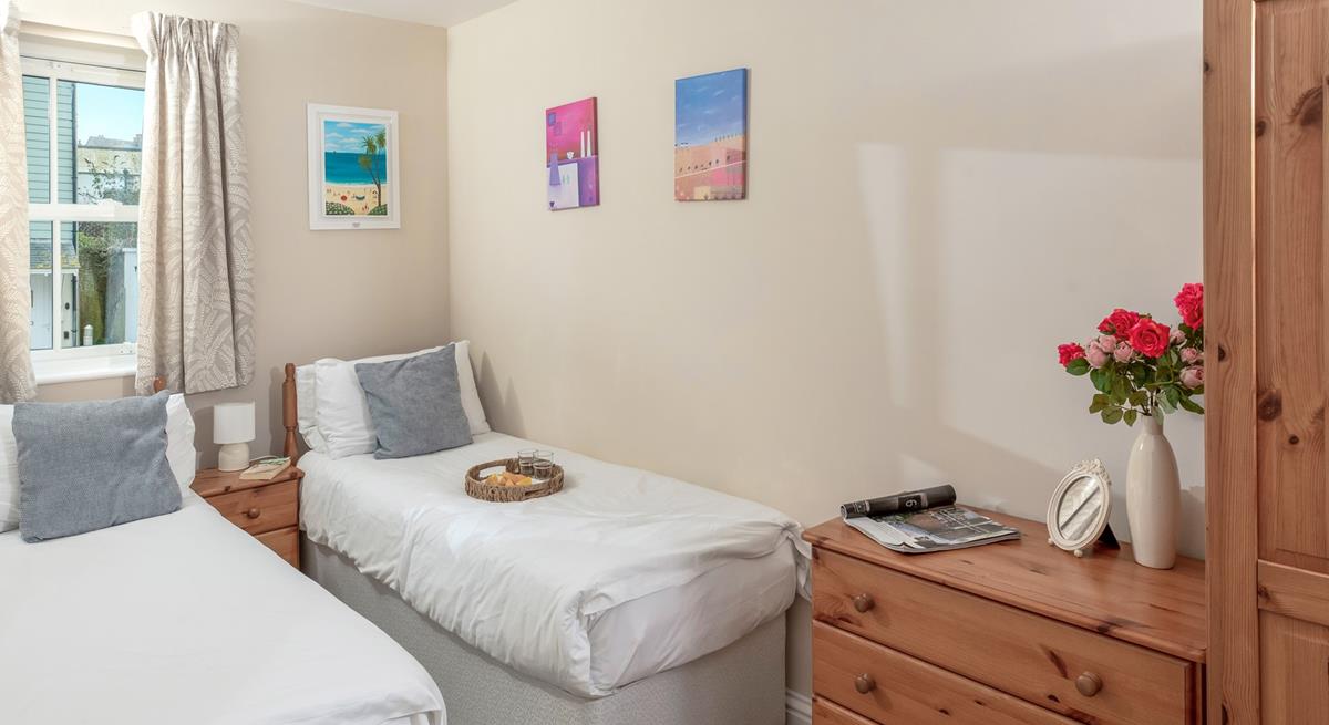 Ample storage offers plenty of space for your holiday wardrobe.