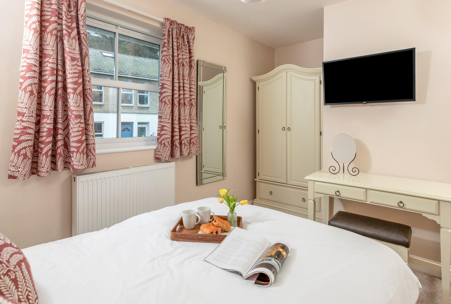 There's plenty of wardrobe space for all your beach essentials.