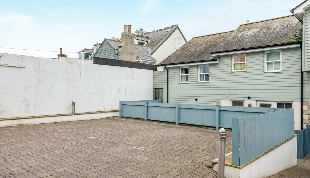 There's allocated parking to the rear of the cottage.