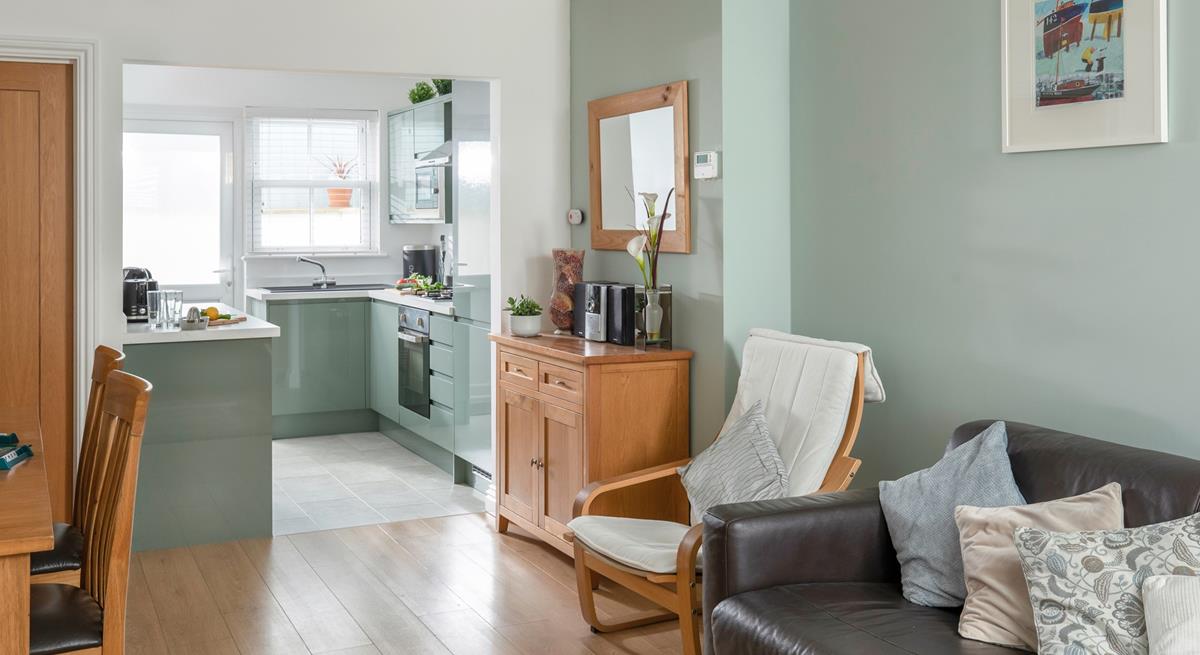 Open plan living is perfect for socialising. 