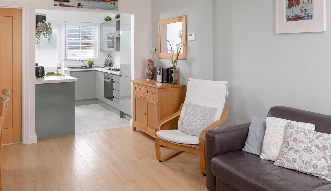Light and spacious, Chy Ryn has a lovely coastal feel.
