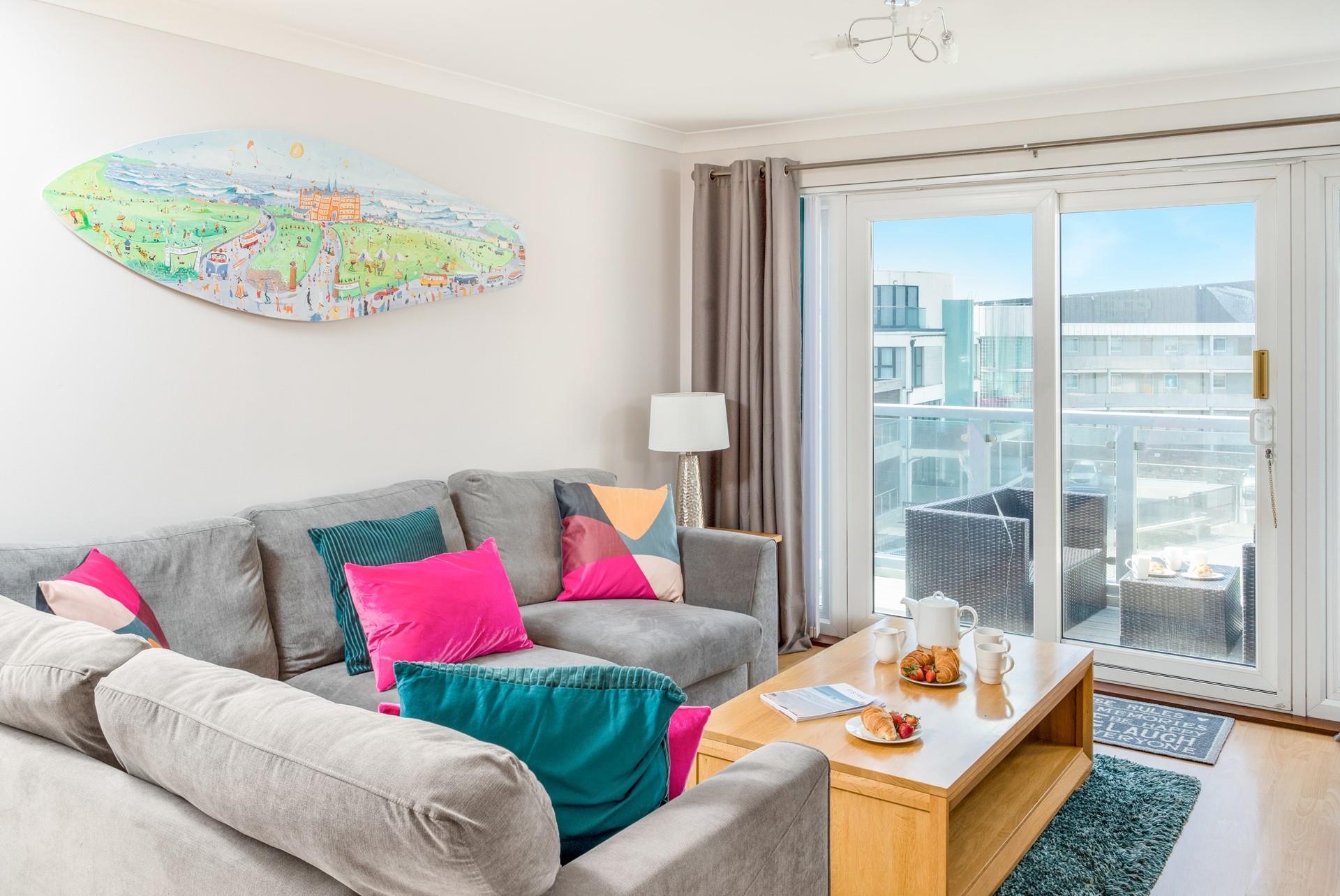 Open the patio doors and let the sun into your sitting room.