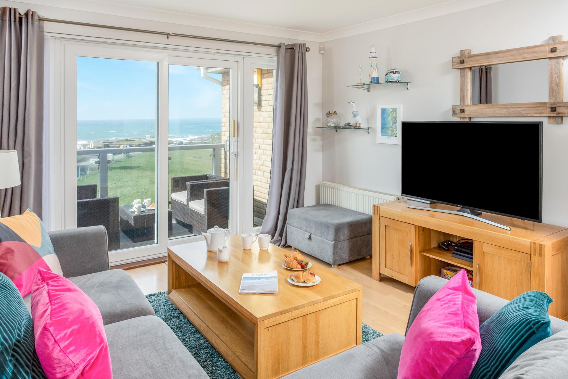 Put your feet up in front of the TV for a relaxing evening in.