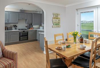 Gather the family around the table to spend quality time together at meal times.