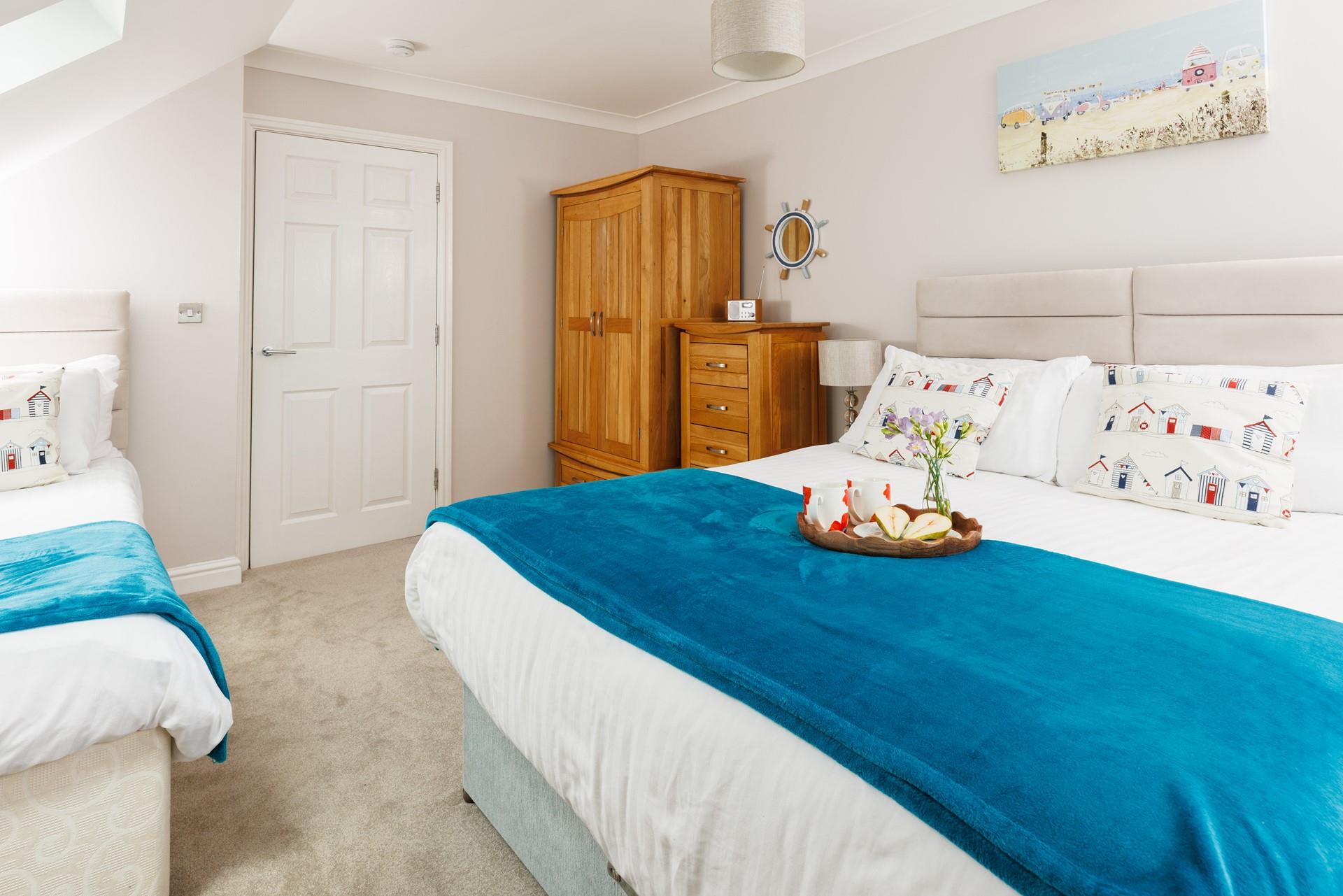 Enjoy breakfast in bed and relax.