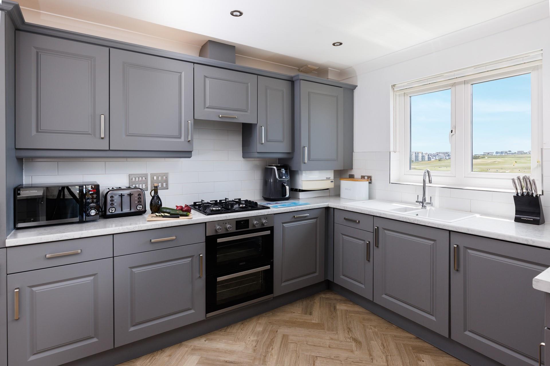 The kitchen is well-equipped, perfect for making a home-cooked meal if you don't fancy venturing out. 