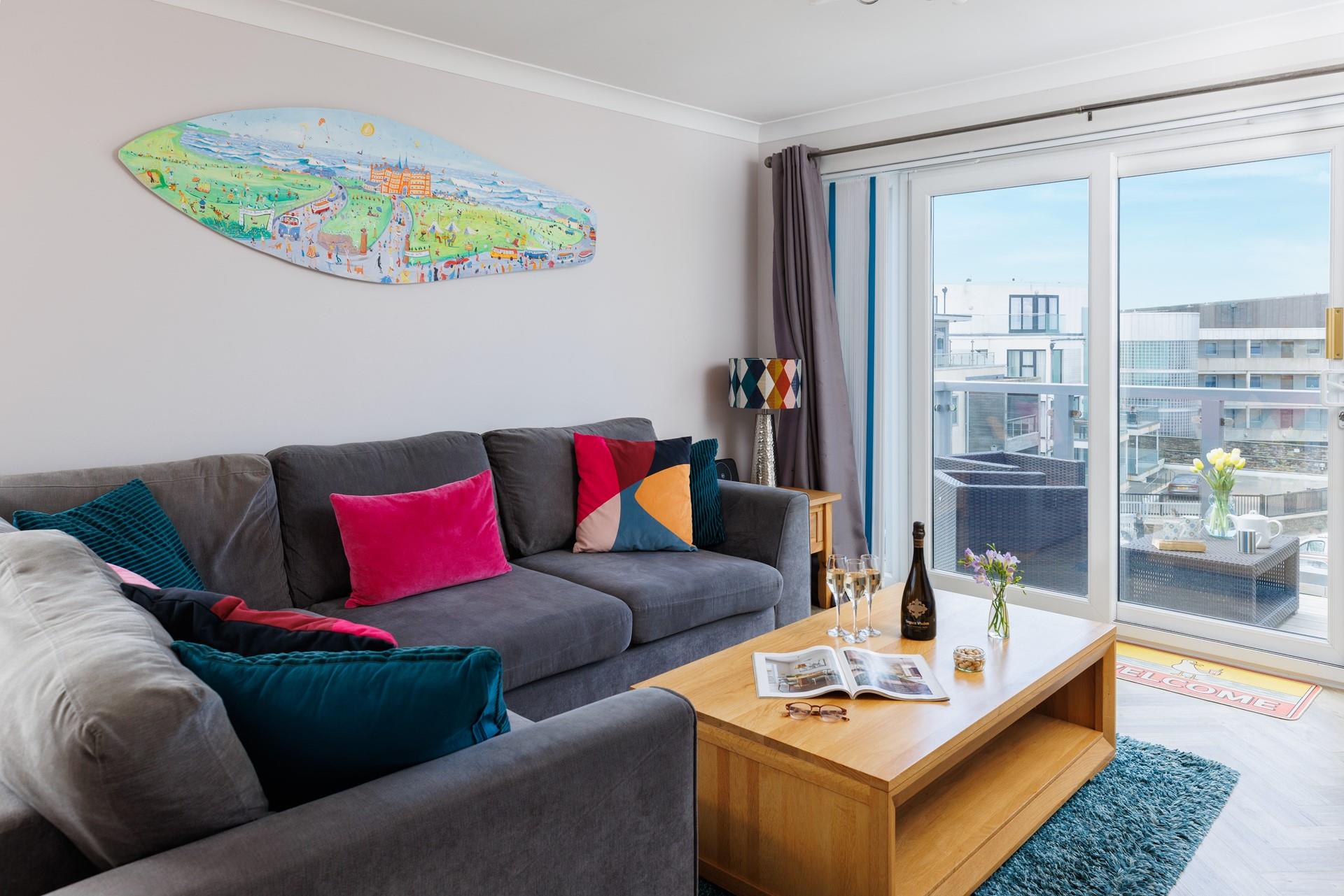 Open the patio doors and let the sun into your sitting room.