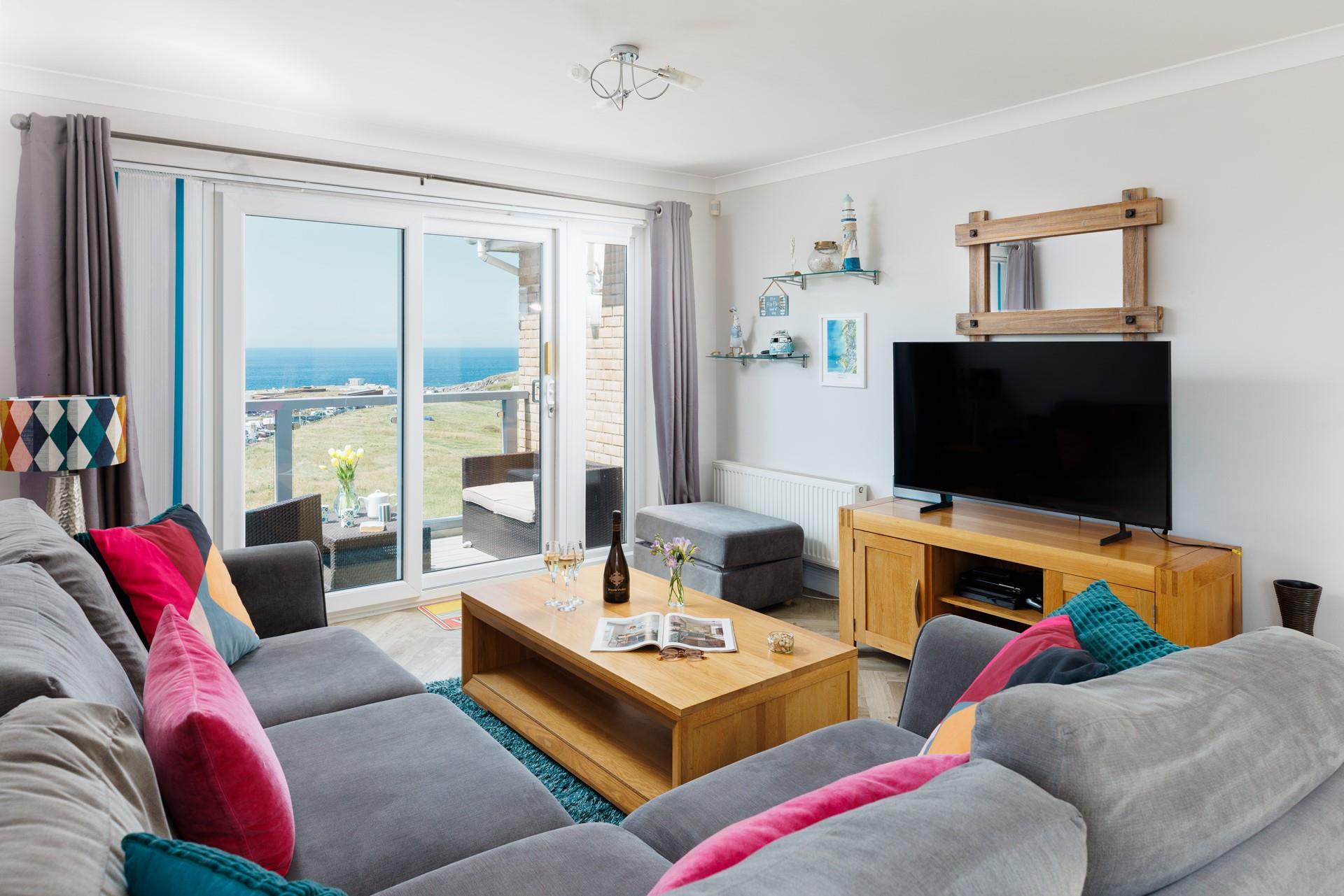 Put your feet up in front of the TV for a relaxing evening in.