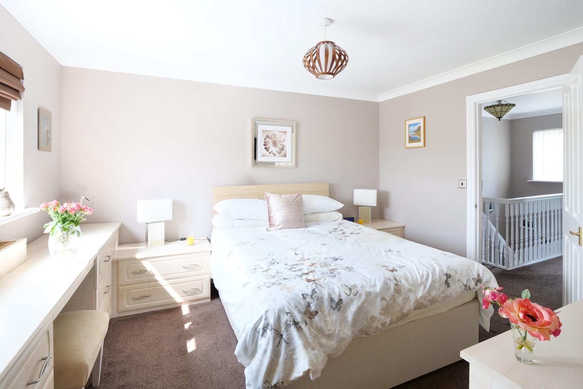 Tuck into the comfortable double bed after a busy day of exploring.