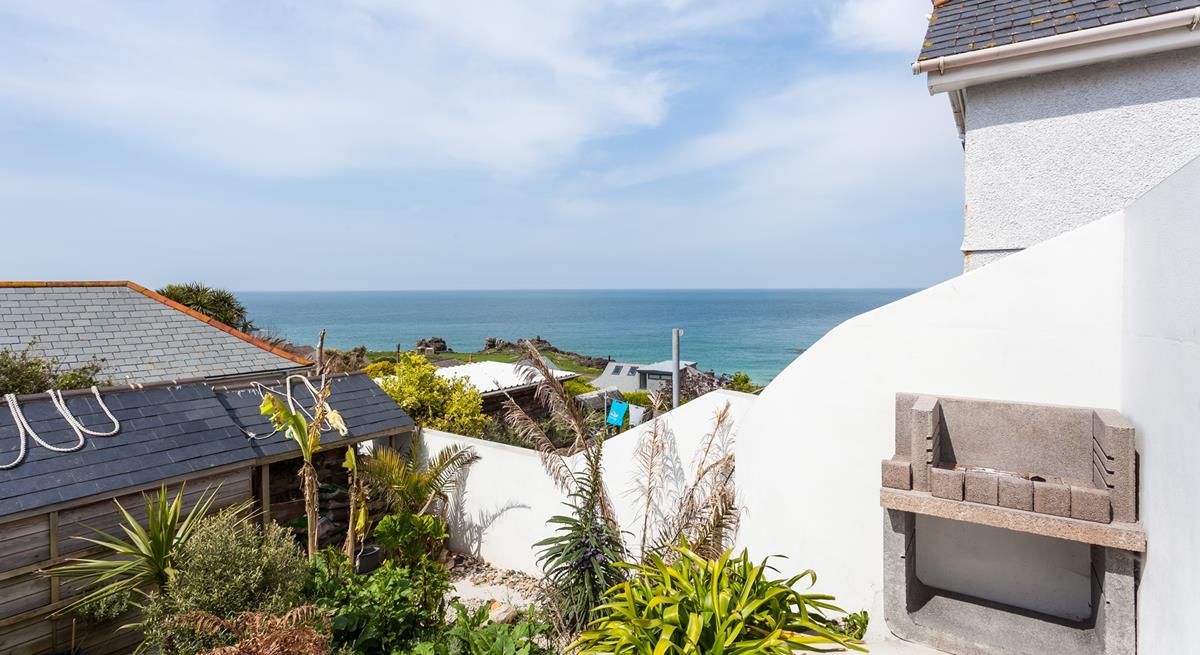 Pop open a bottle of wine and soak up the sun in the outside area.