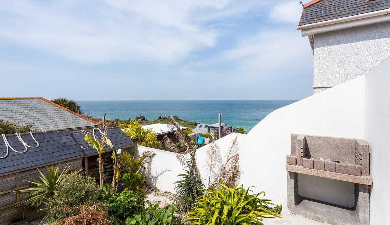 Pop open a bottle of wine and soak up the sun in the outside area.