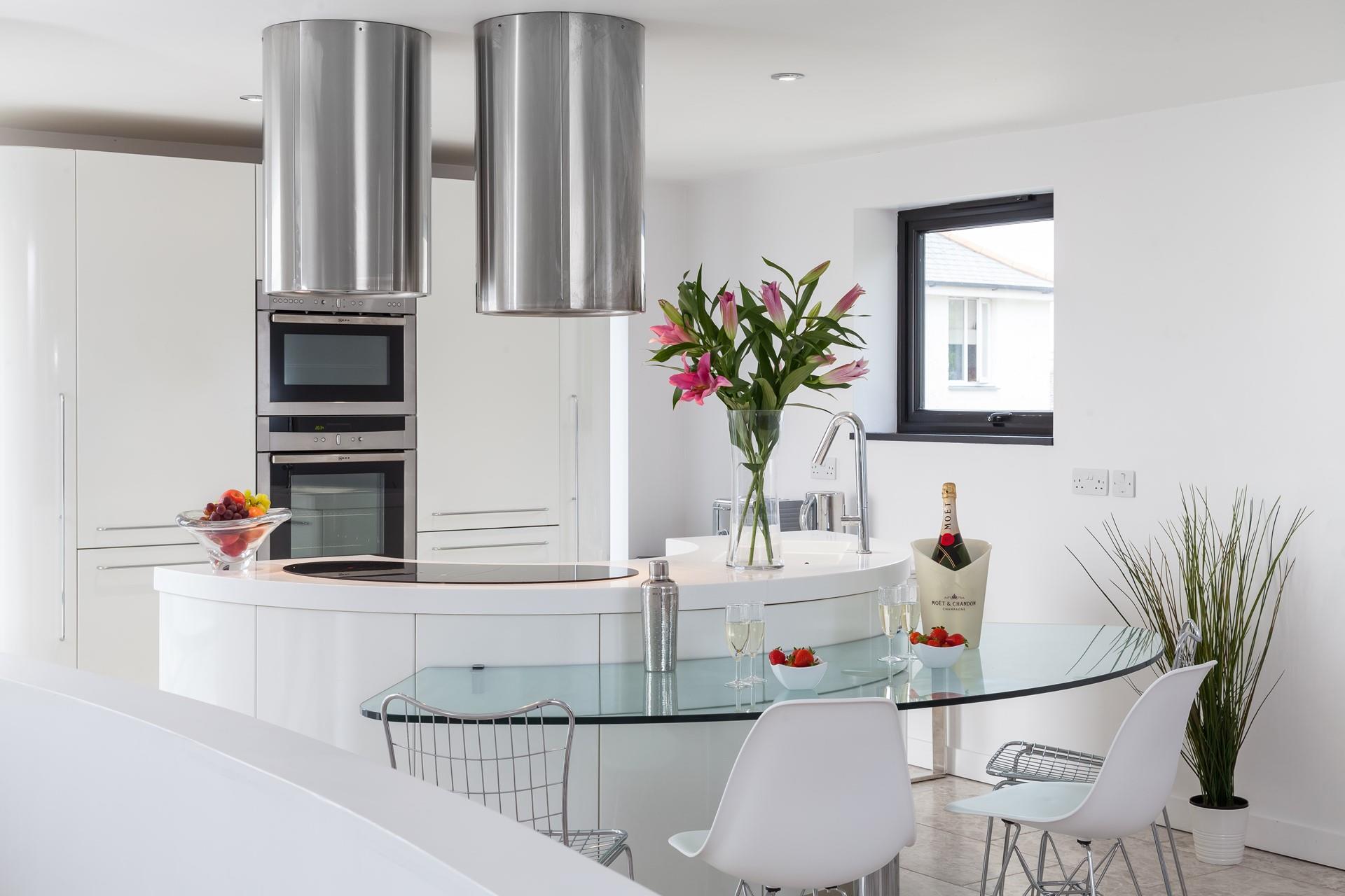 Pop open a bottle of prosecco to sip enjoying the views.