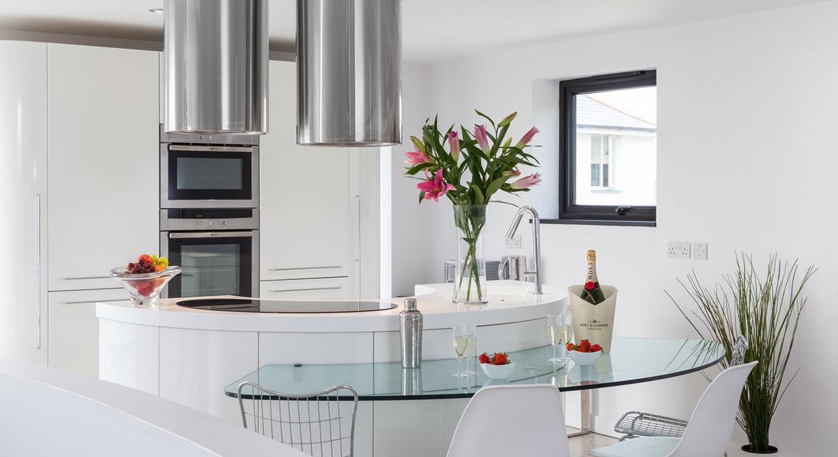 Pop open a bottle of prosecco to sip enjoying the views.