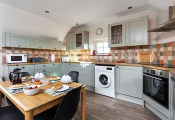 Enjoy a hearty breakfast whilst you plan your day's adventures in the comfortable kitchen.