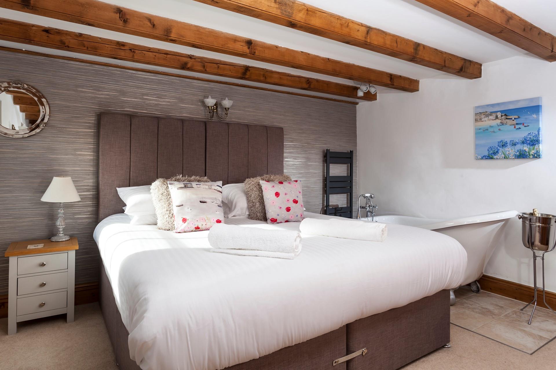 Wake up and make yourself a coffee to sip in bed.