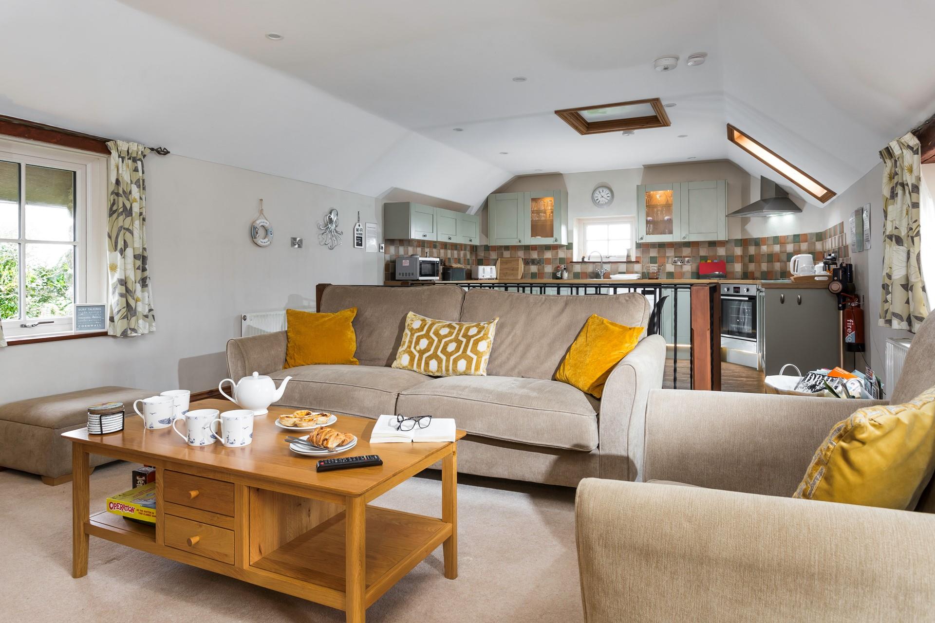 Sip and cuppa and indulge in some cake.