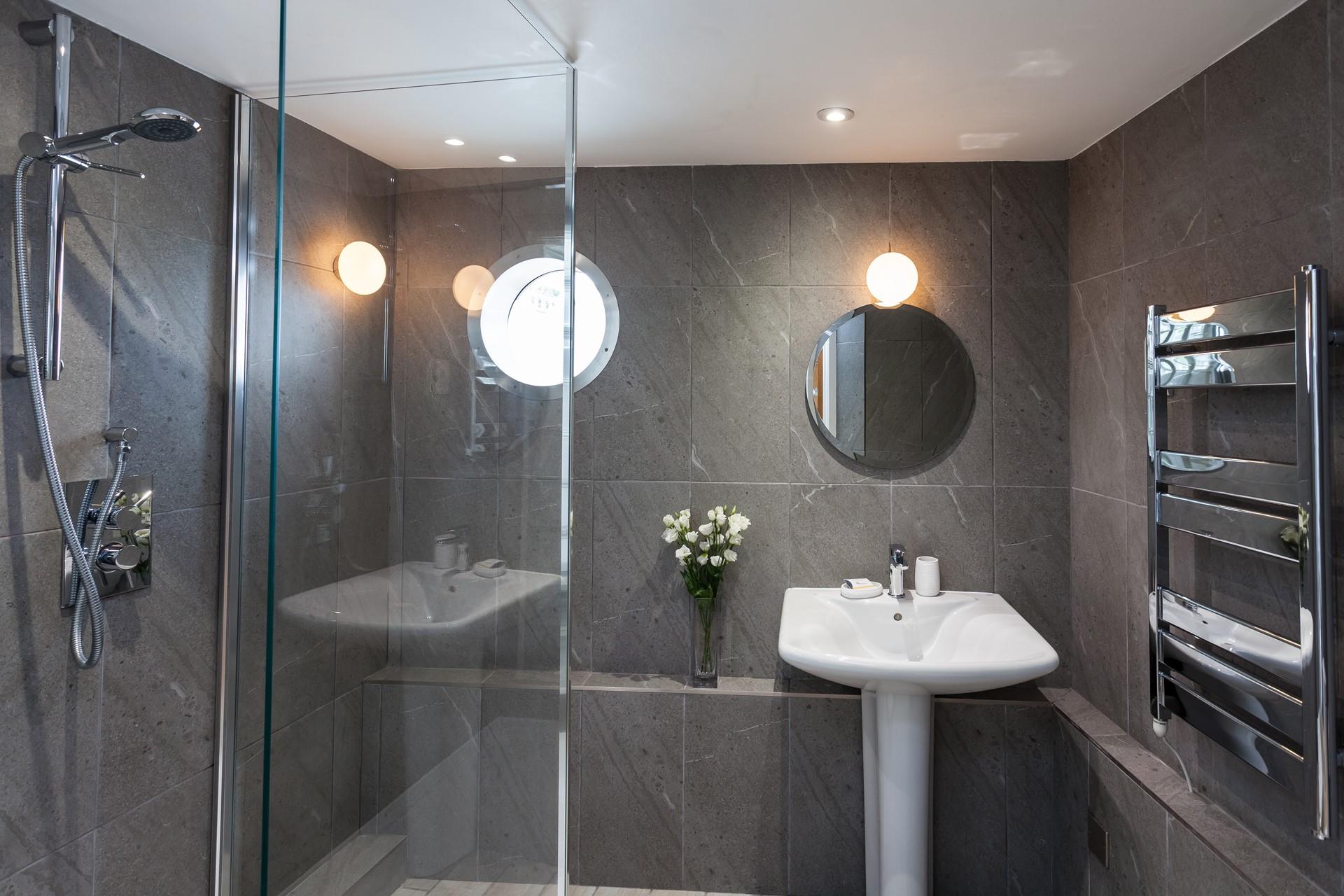 Wash off the sand from a day spent on a beautiful sandy beach.