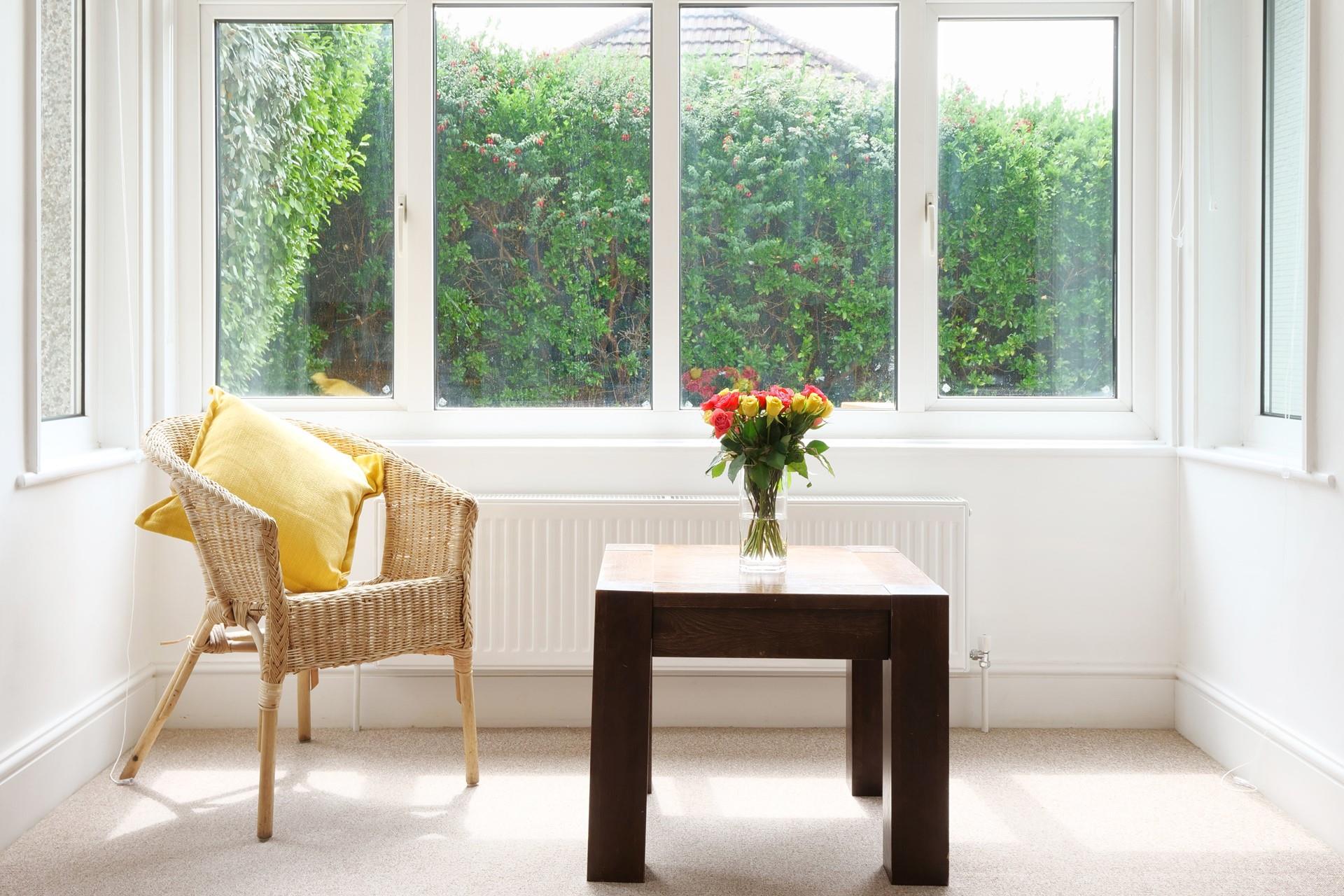 The perfect spot for some peace and quiet to get stuck into a good book.