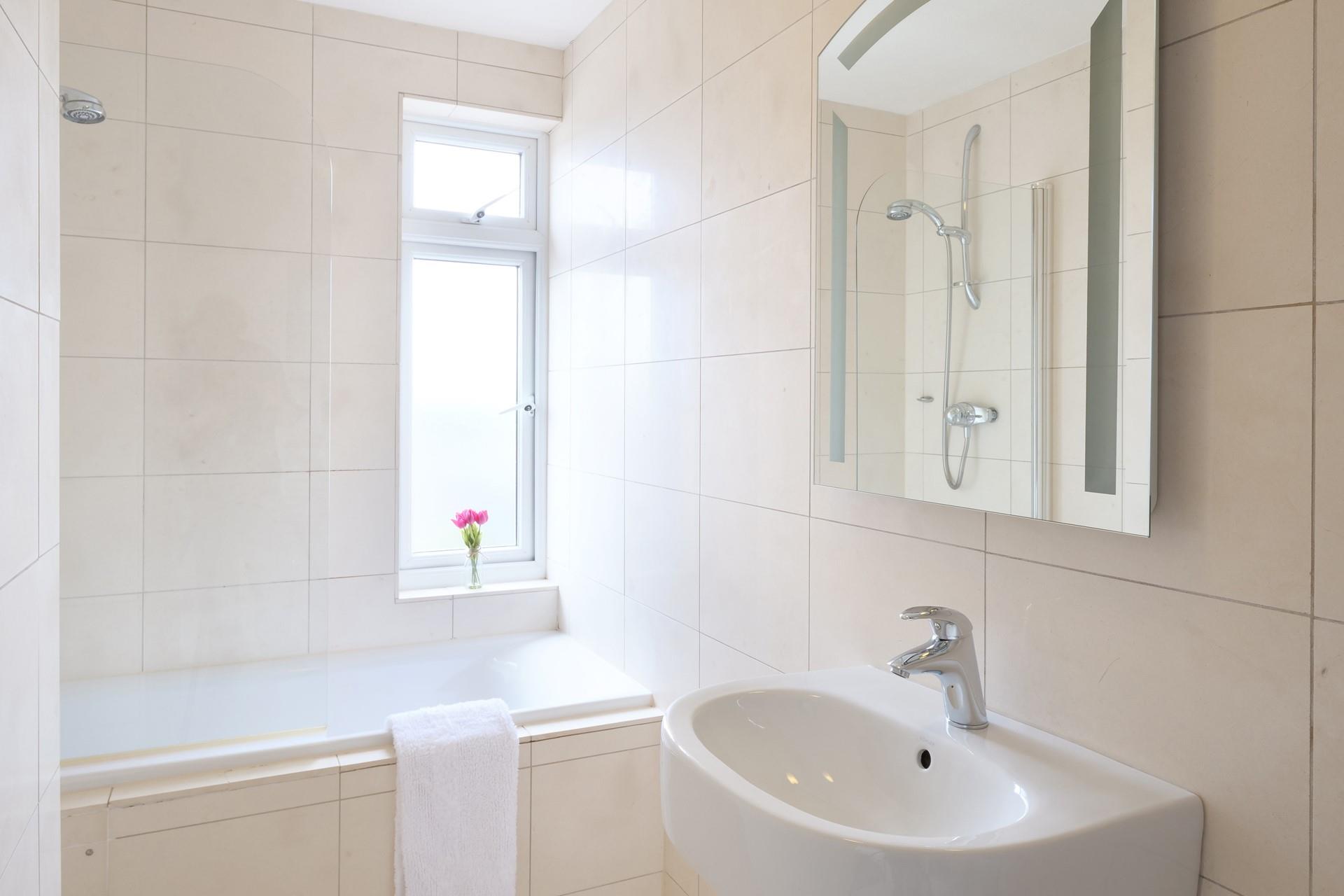 Get ready in front of the light-up mirror to head out for some fine dining!