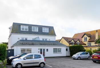 There is parking for one car in the car park at the front of the property.