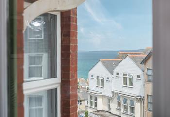 Take a moment to pause and enjoy the sea views!