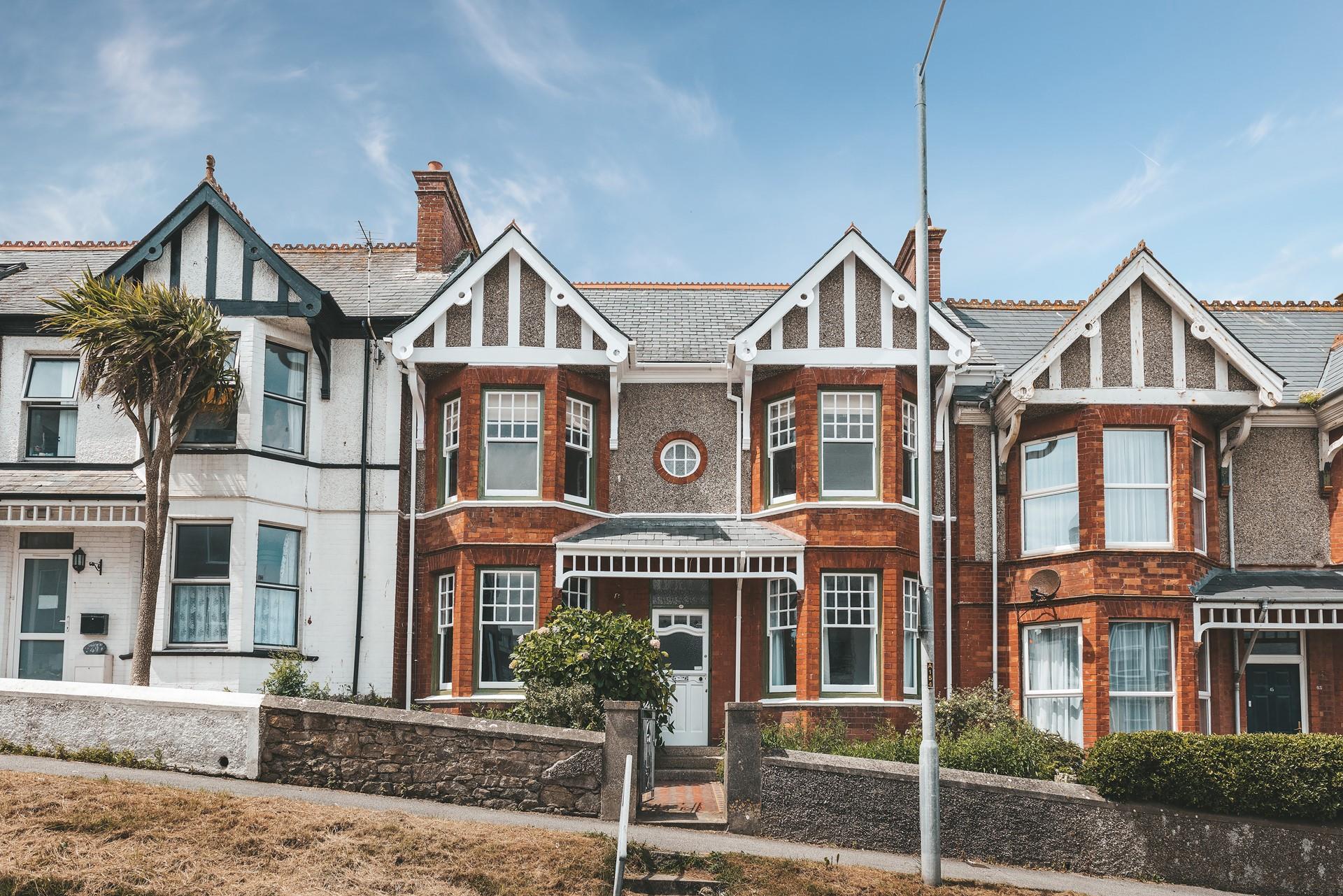 A terraced Victorian home, Lucille's has been lovingly restored, retaining much of its character.